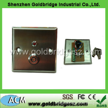 Stainless Steel Key Switch for Hotel Door Lock